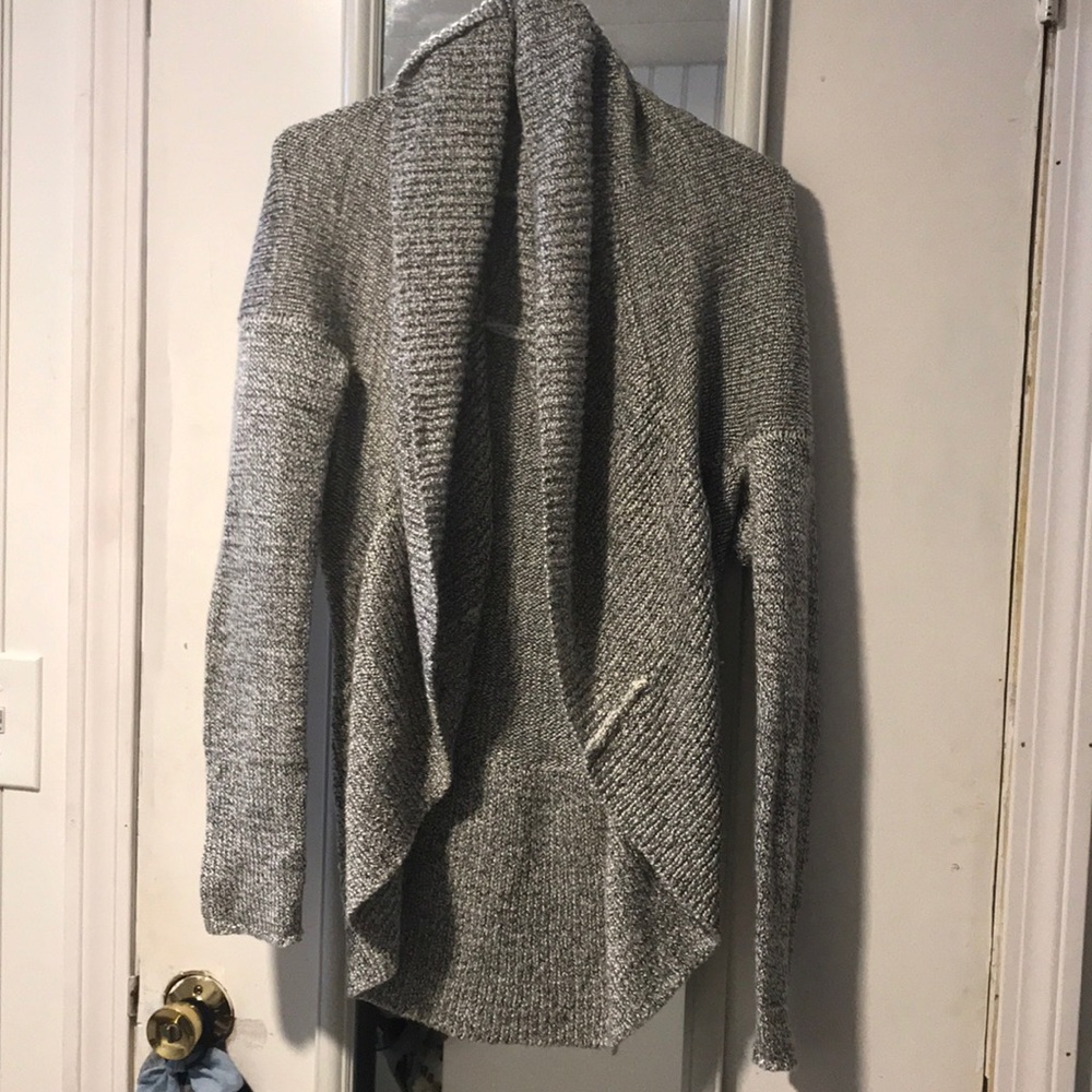 Gray sweater